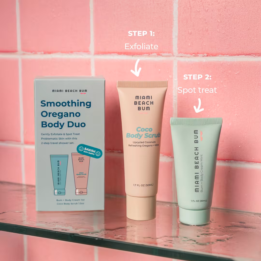 Miami Beach Bum  Smoothing Oregano Body Duo