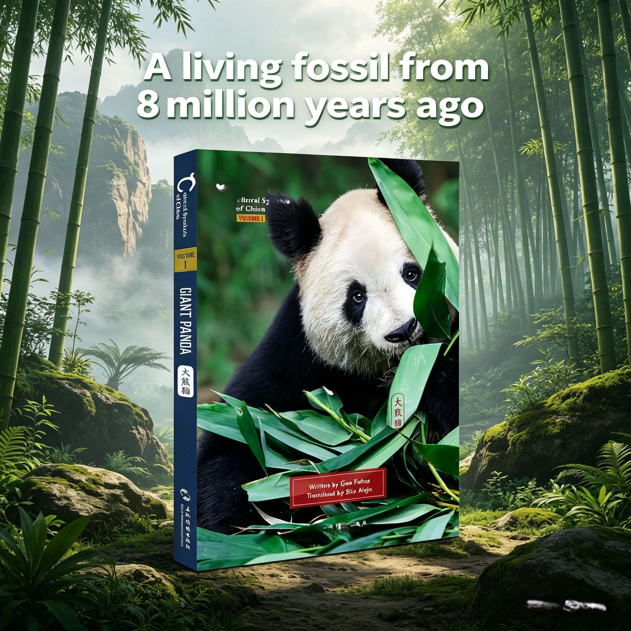 Giant Panda: The Century-Old Legend of Living Fossil Animals - English Edition (Cultural Symbols of China Series)