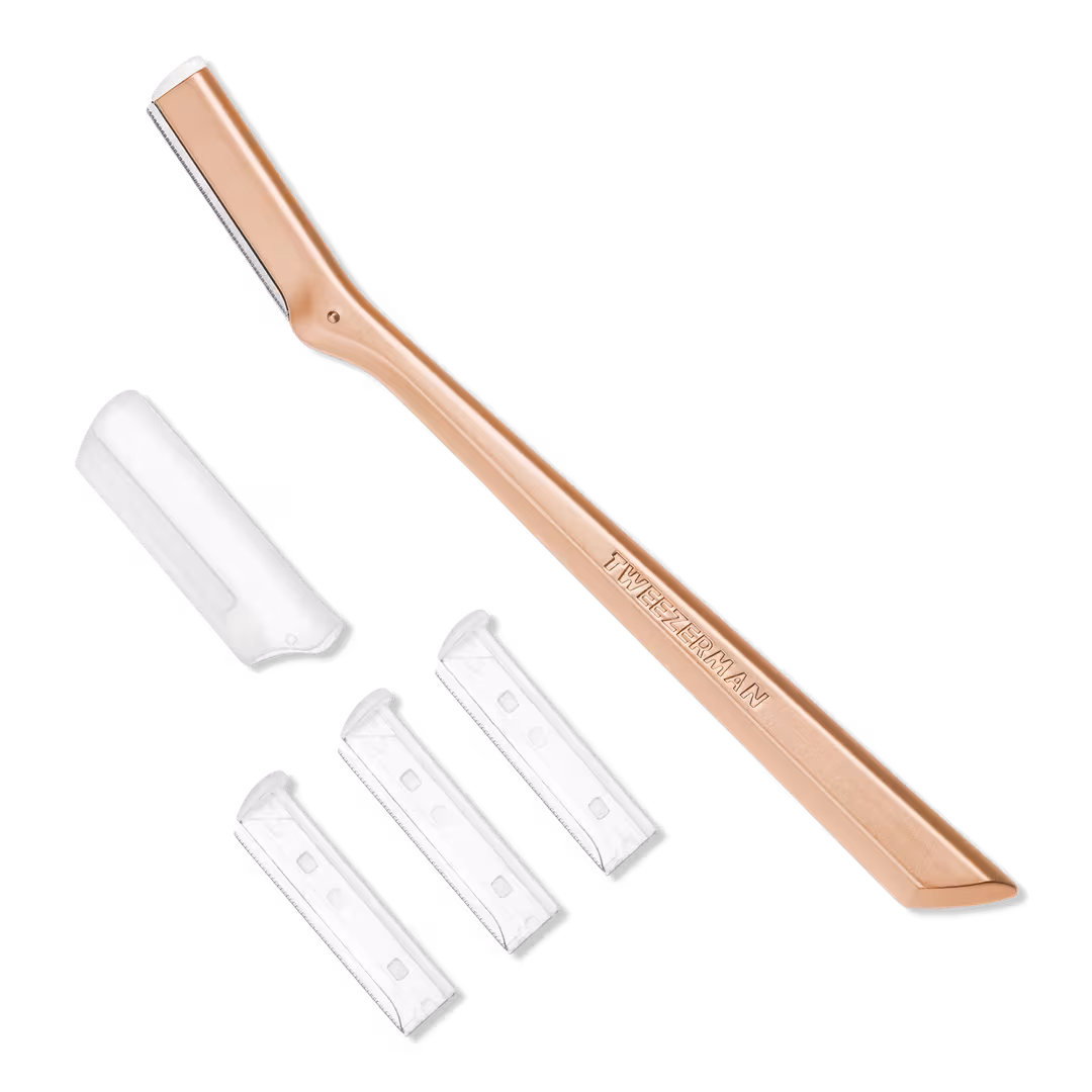 Tweezerman  Rose Gold Facial Razor