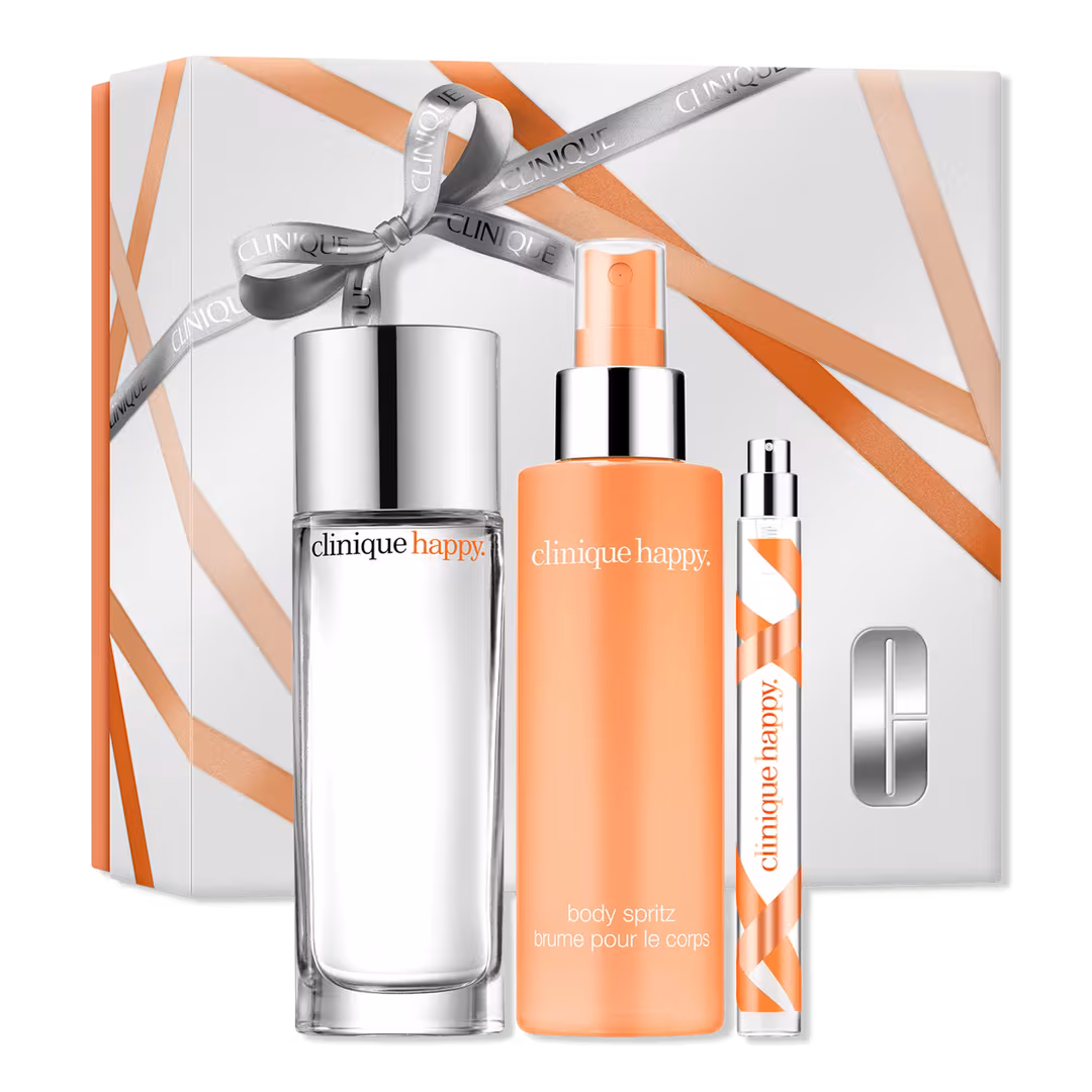 Clinique  3 Piece Happy Trio Perfume & Body Spray Holiday Gift Set