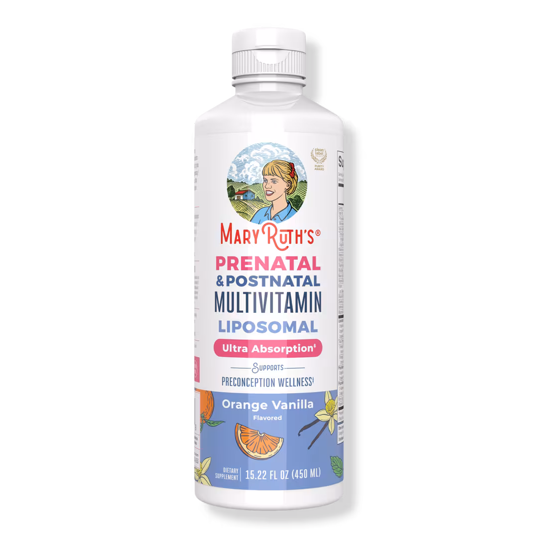 MaryRuth's  Prenatal & Postnatal Multivitamin Liposomal Orange Vanilla