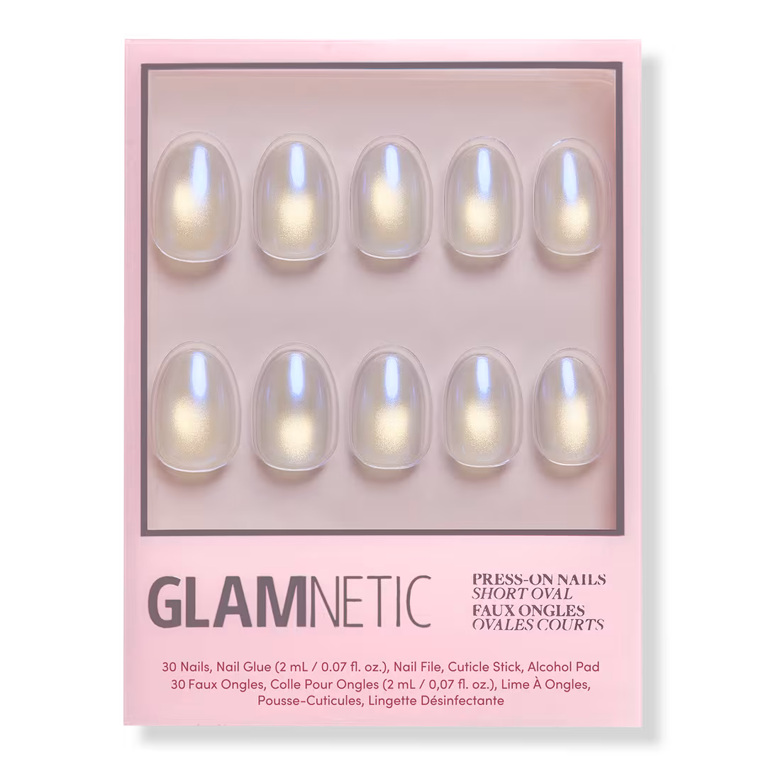 Glamnetic  Silver Siren Press-On Nails
