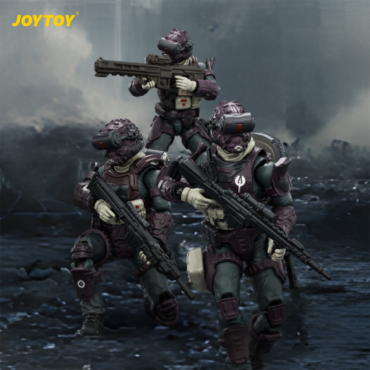 JOYTOY JT03806 Dark Source 1: 25 Steel Ride Prism Squad - JOYTOY WORLD