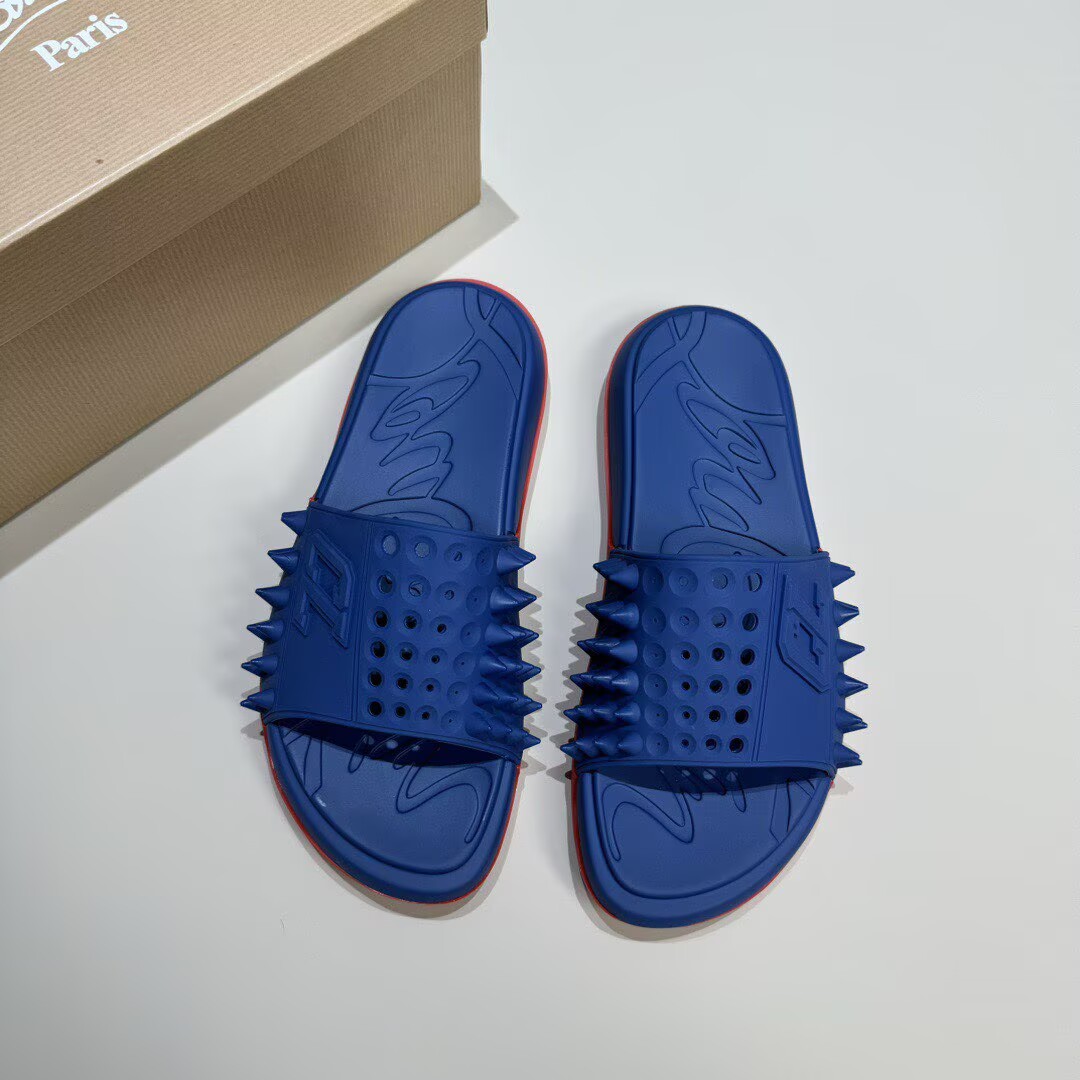 CHRISTIAN LOUBOUTIN SLIPPERS - CCSHOES