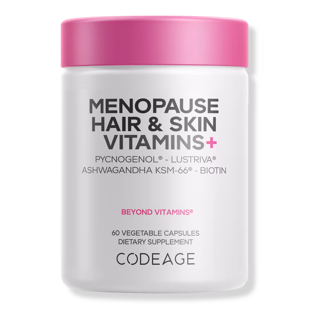 CODEAGE  Menopause Hair & Skin Vitamins with Biotin & Botanicals