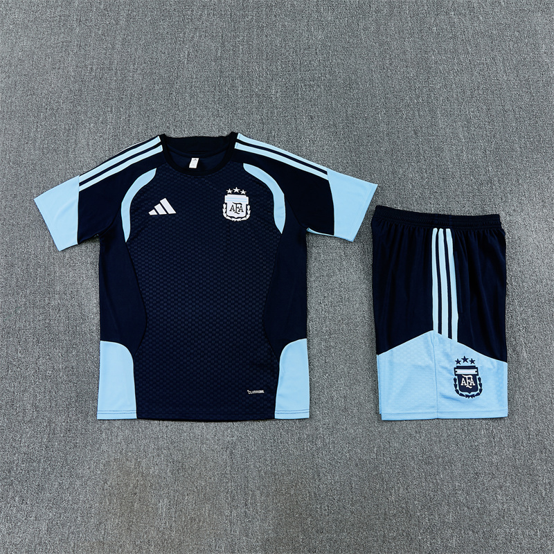 2026-2027 Argentina Adult/Kids Training clothes short sleeves shorts