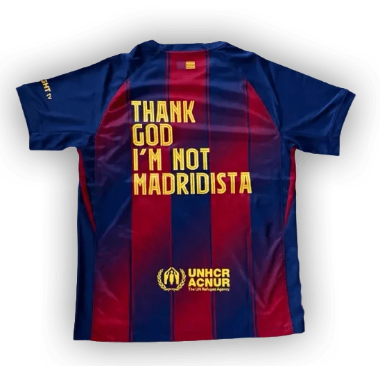 Barcelona x Thank God I'm Not Madridsta
