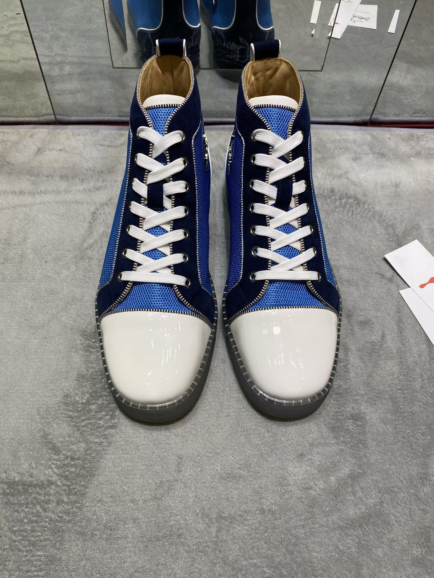 Christian Louboutin Red bottom High-Top - CCSHOES