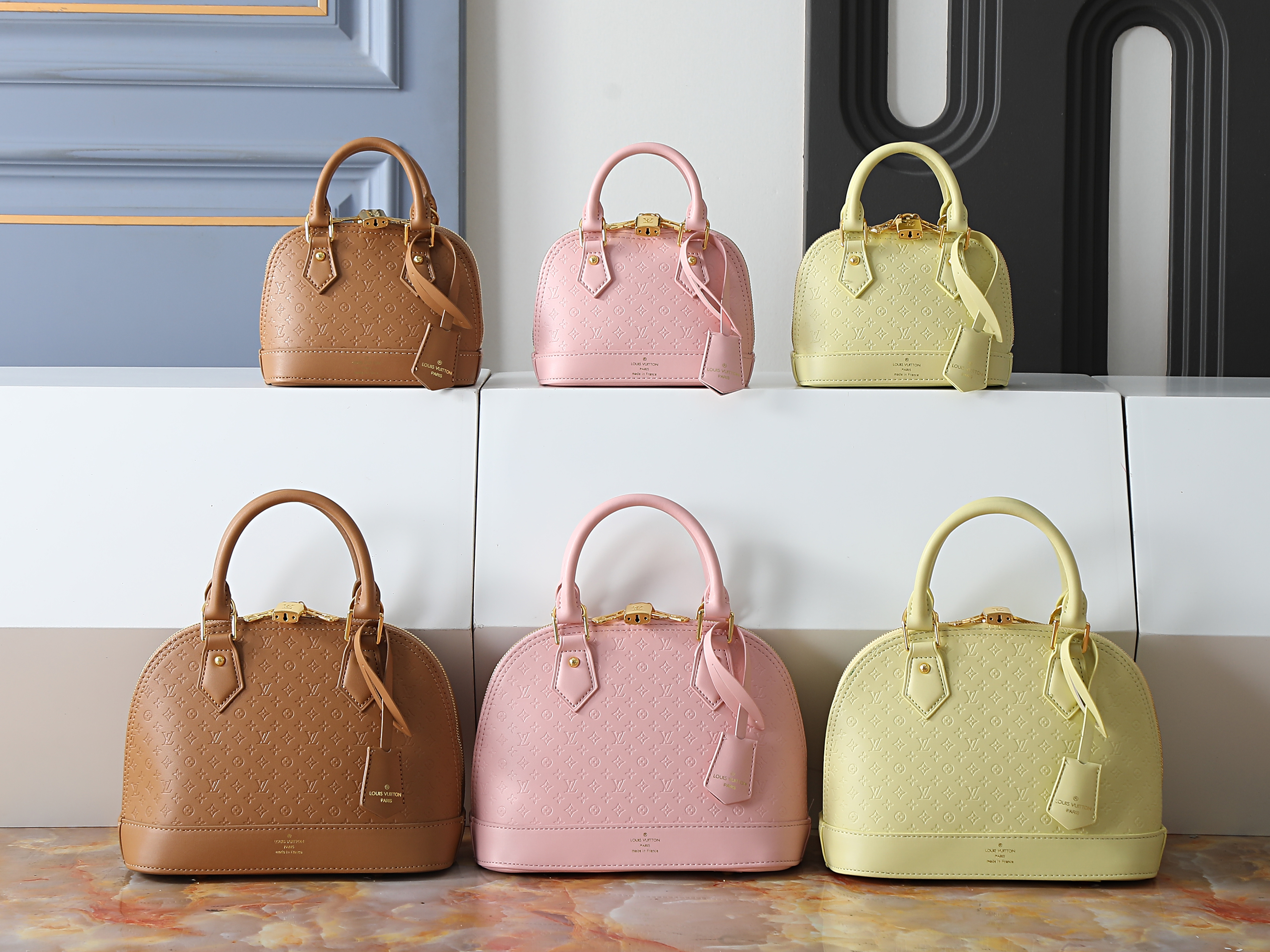LV Alma Top Handle Bag