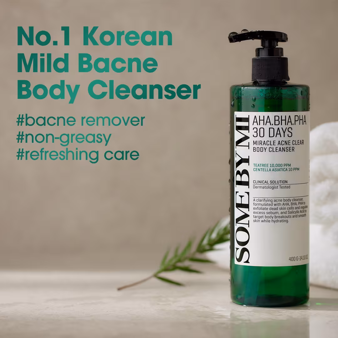 SOME BY MI  AHA BHA PHA 30 Days Miracle Acne Clear Body Cleanser
