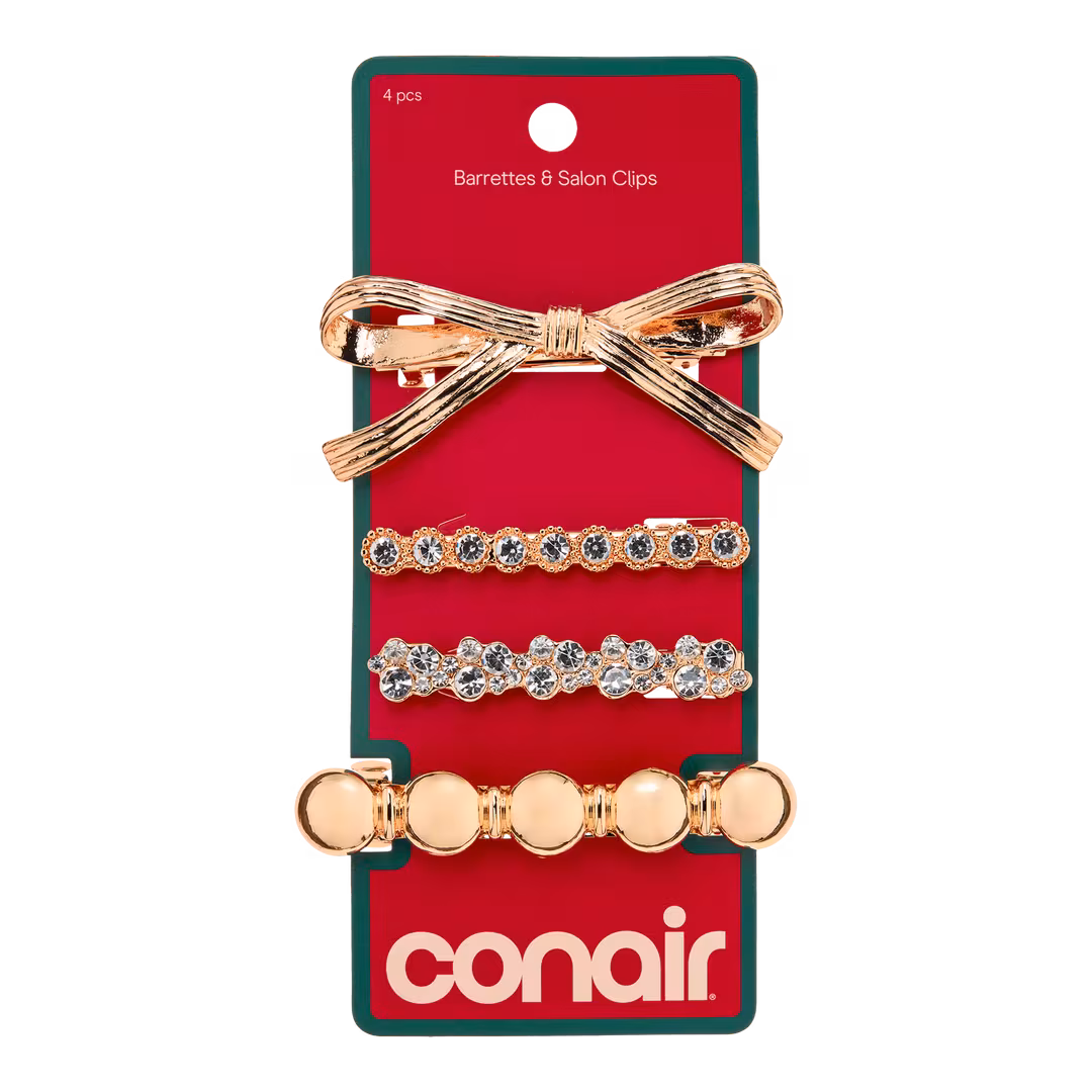 Conair Accessories  Assorted Metal Barrettes