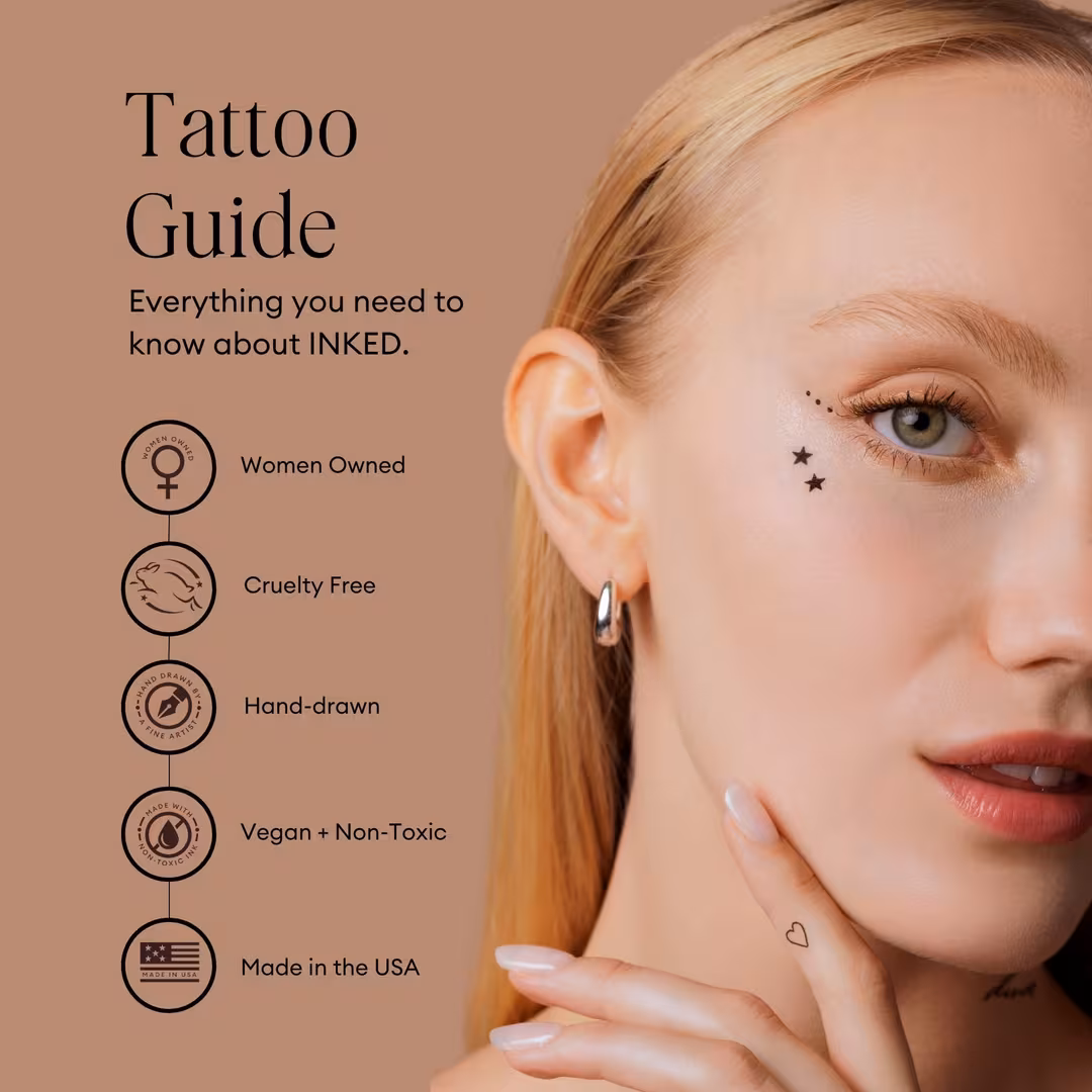 Inked by Dani  Picnic Temporary Tattoo Pack