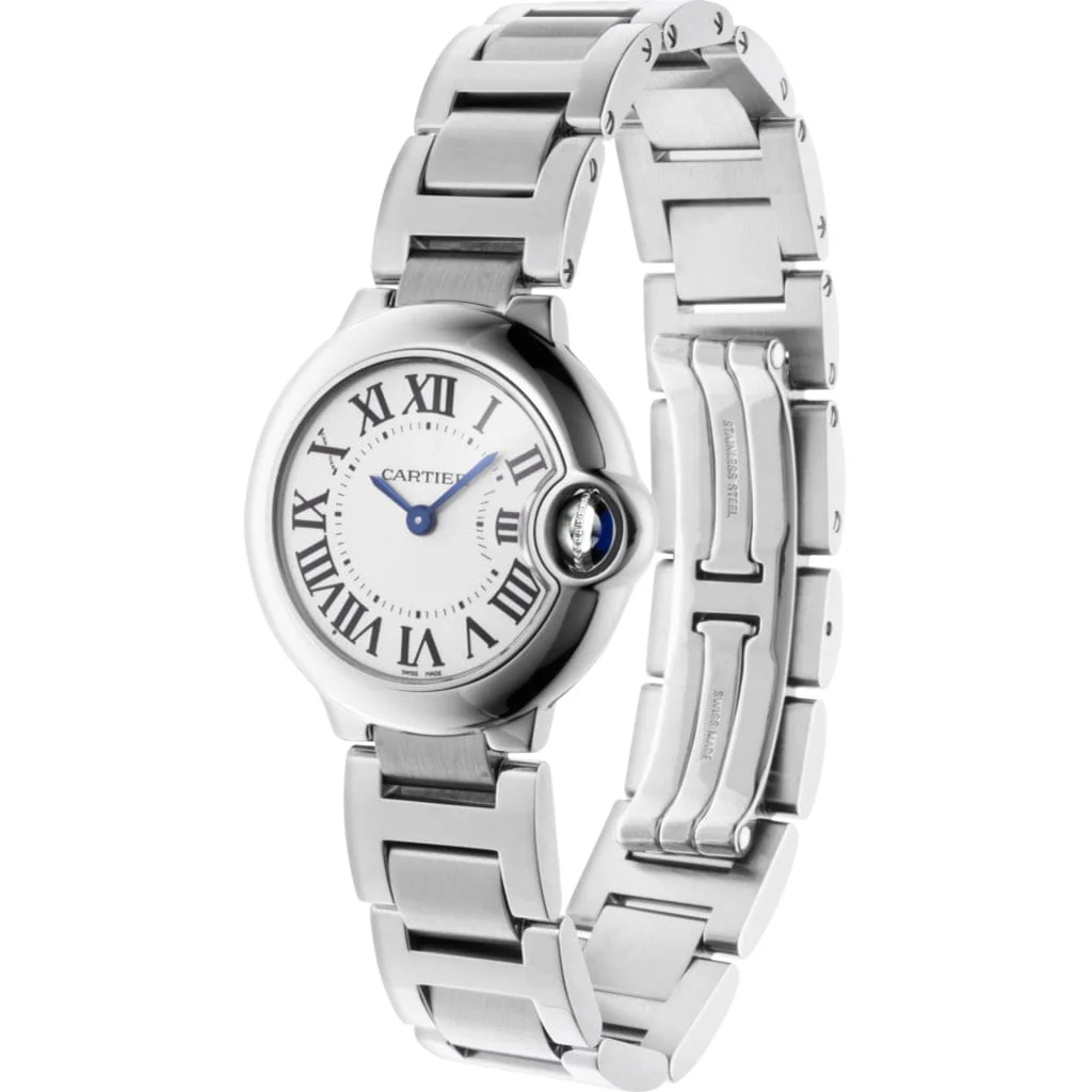Cartier Ballon Bleu 28 mm W69010Z4(Box NOT Included)