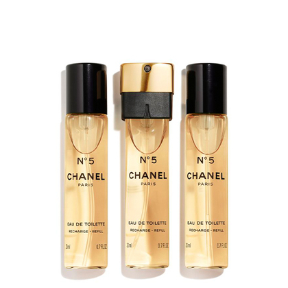 CHANEL N°5 Eau de Toilette Twist and Spray 3X20ML
