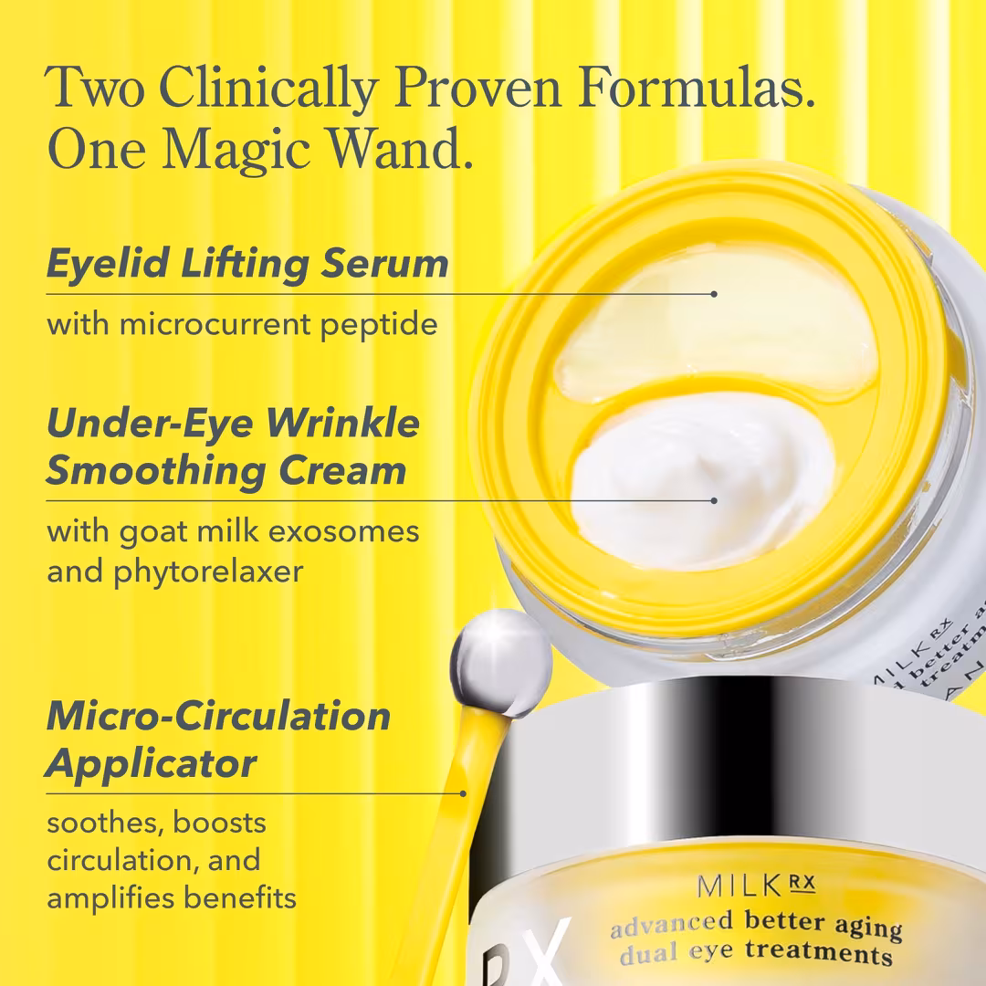 Beekman 1802  Milk RX Advanced Better Aging Dual Eye Treatments