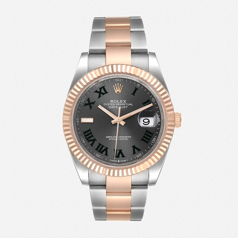 Rolex Datejust 126231 Gray Dial Roman Numeral Automatic Watch