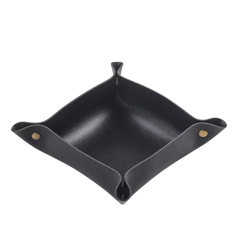 Foldable PU Leather Cut Tobacco Straw Rolling Tray