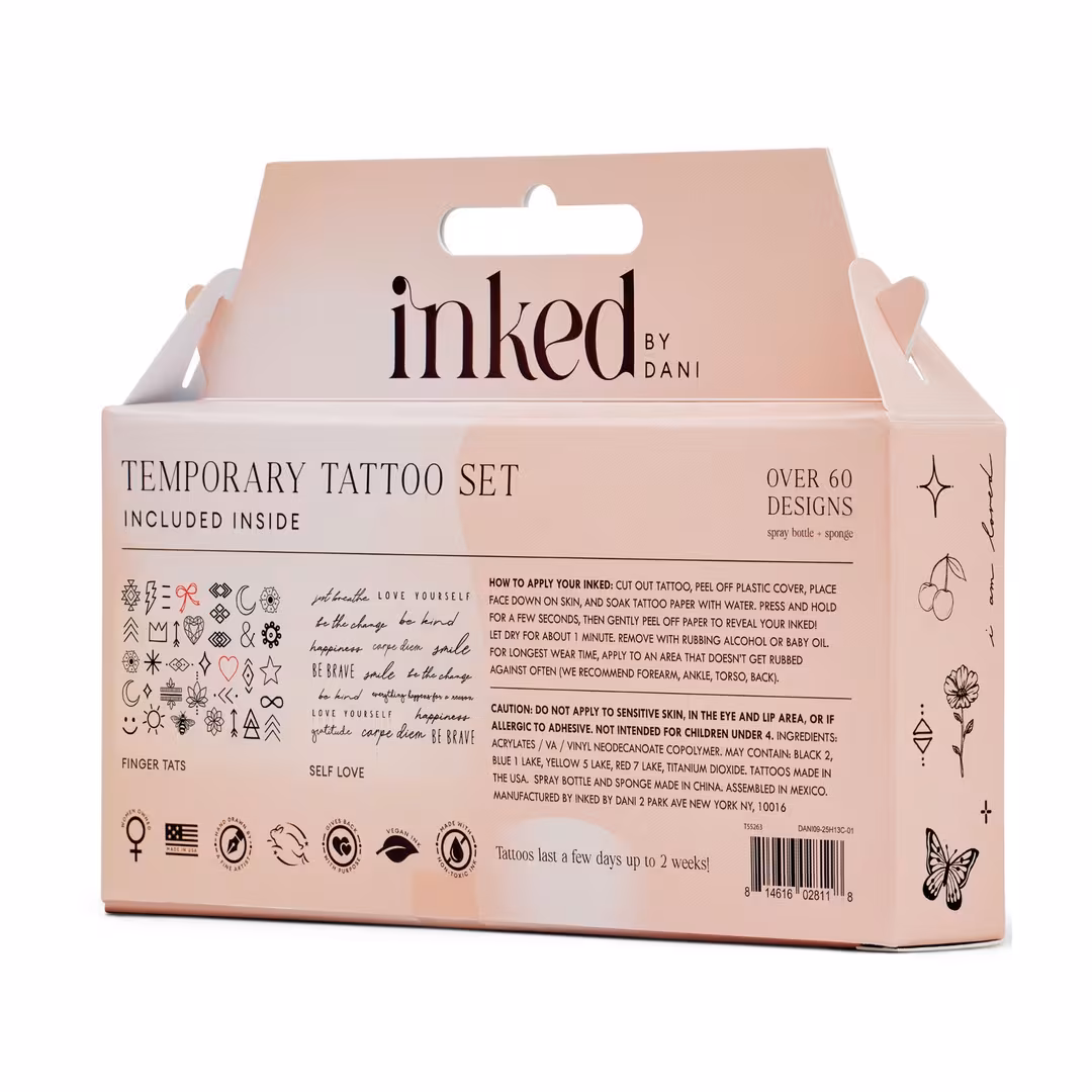 Inked by Dani  Deluxe Tattoo Gift Set
