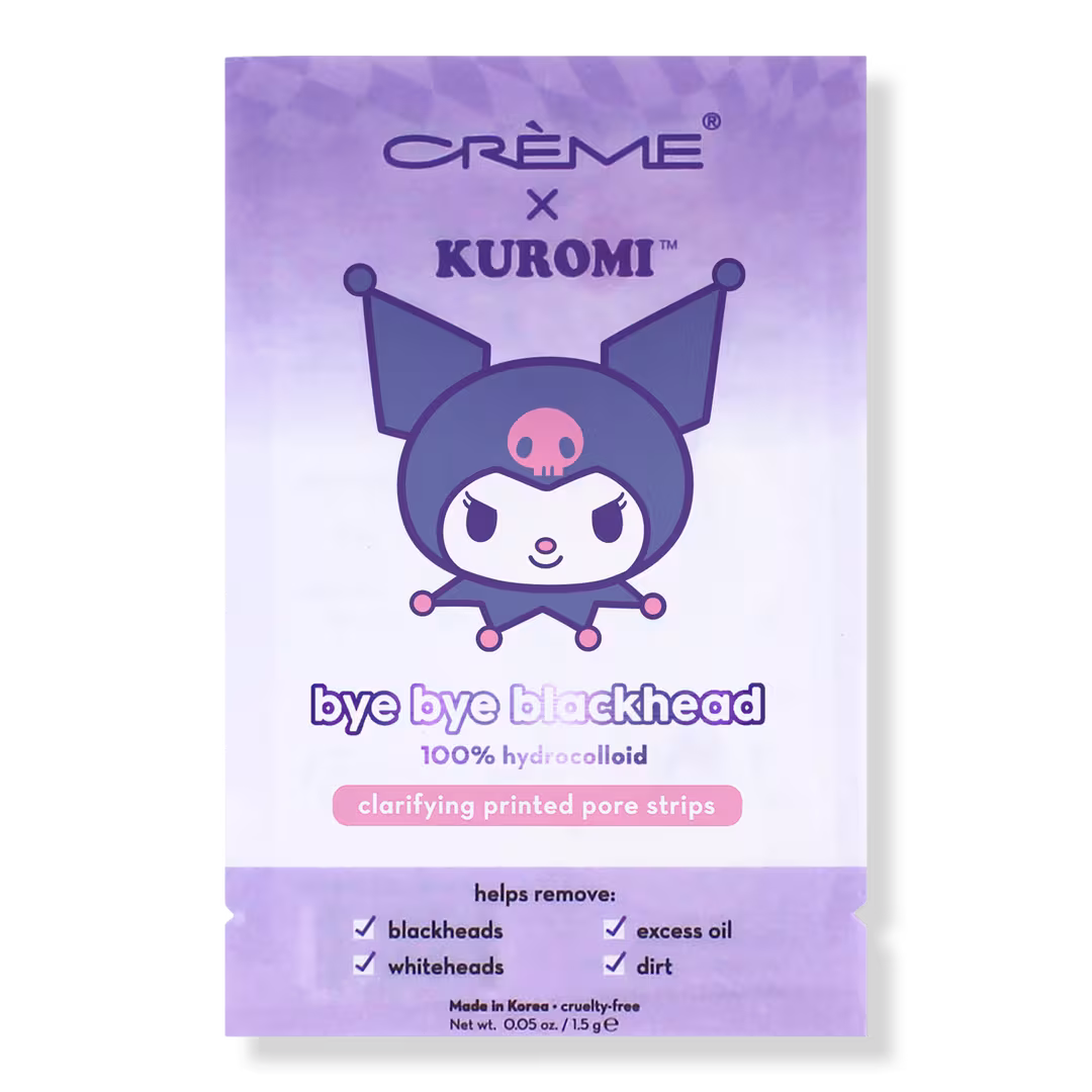 The Crème Shop  Kuromi Bye Bye Blackheads Printed Pore Strips
