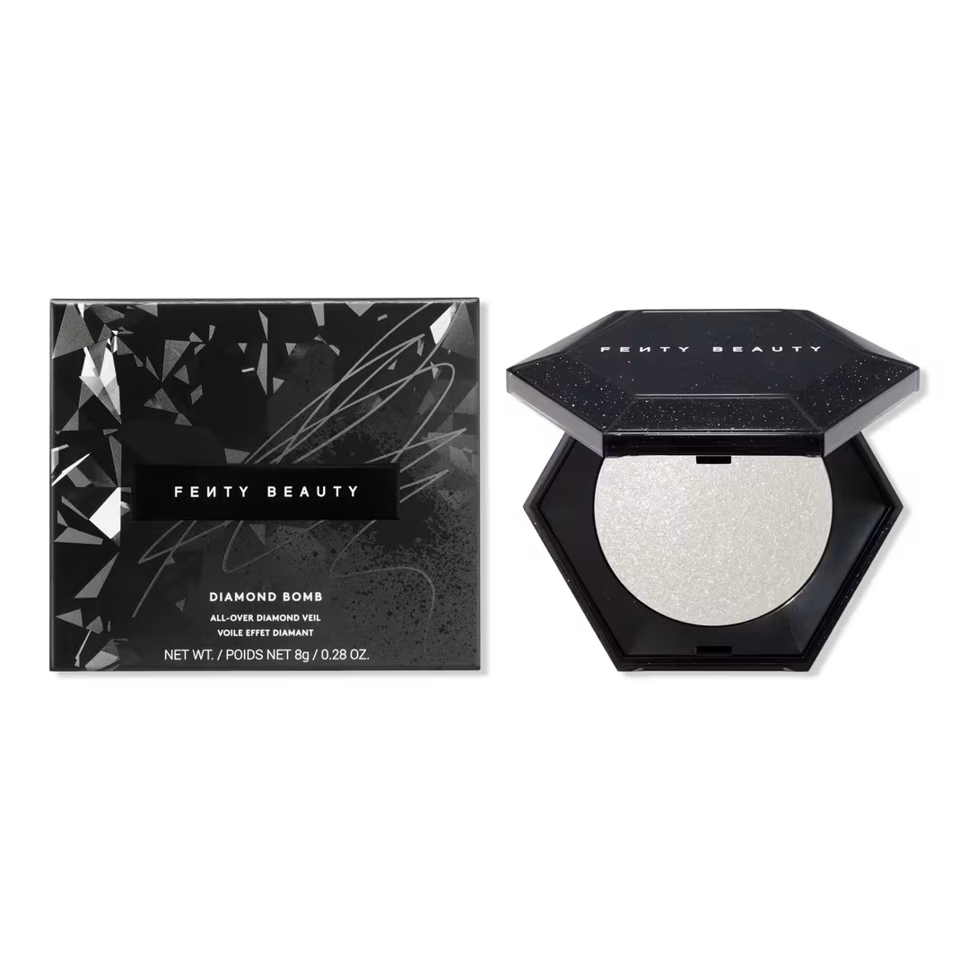 FENTY BEAUTY by Rihanna  Limited Edition Midnight Diamonds Diamond Bomb All-Over Diamond Veil