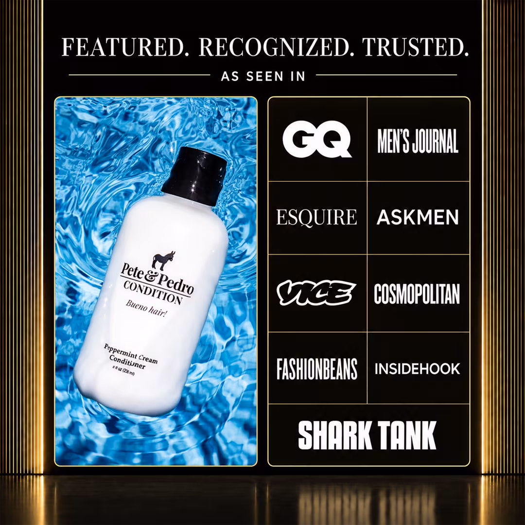 Pete & Pedro  CONDITION Peppermint Cream Conditioner
