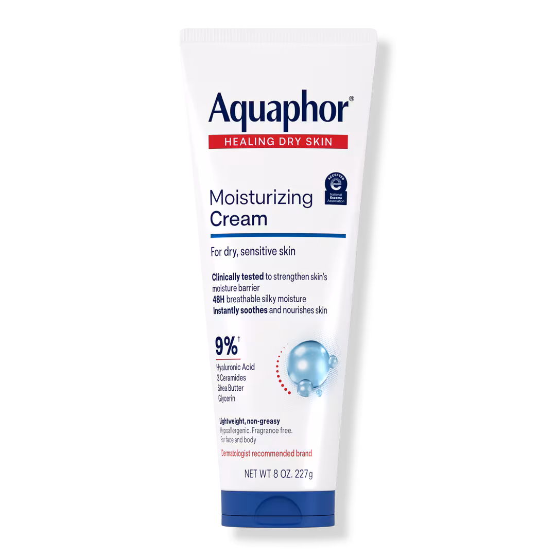 Aquaphor  Moisturizing Face and Body Cream for Dry Sensitive Skin