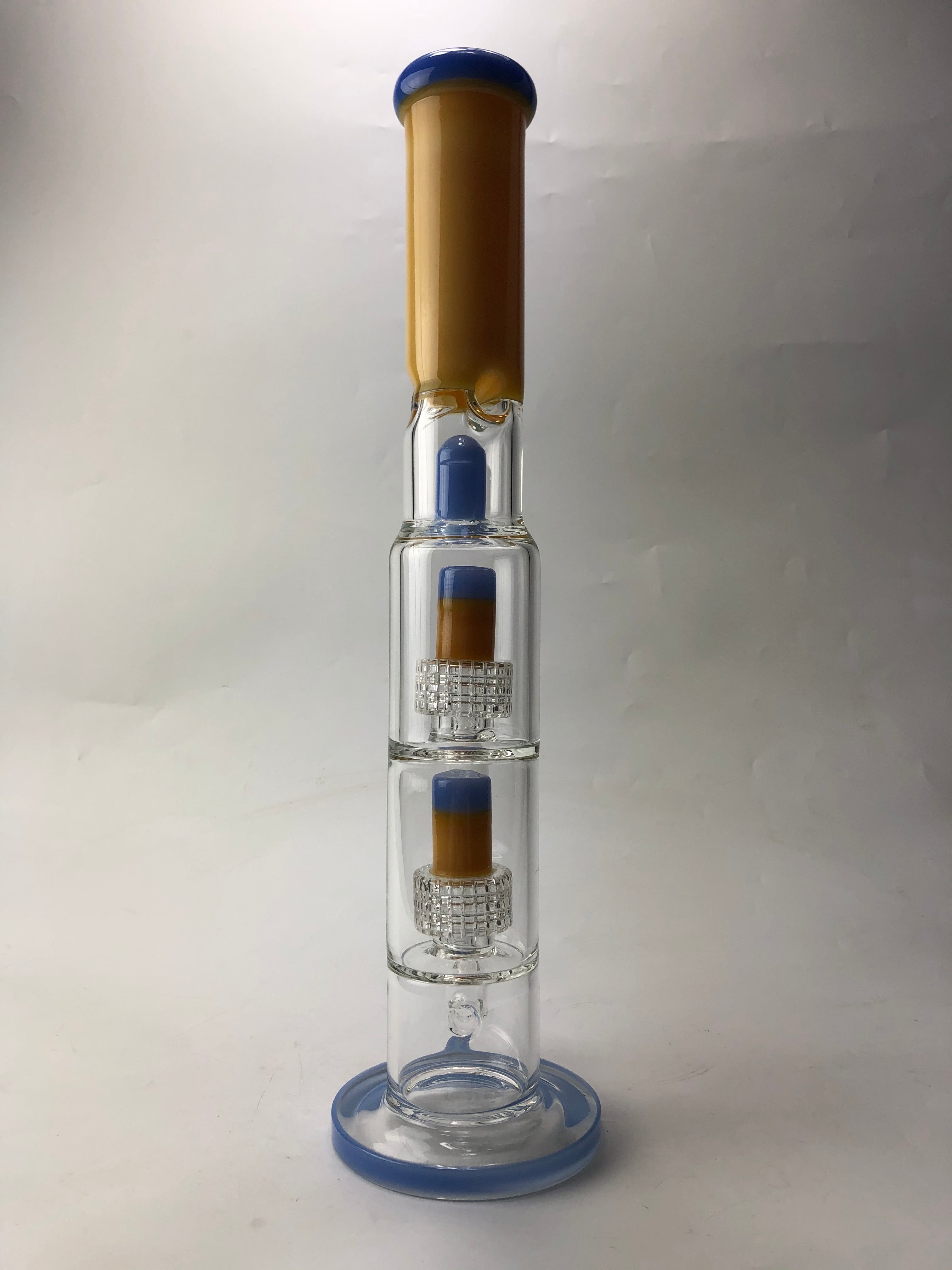 17 Double Matrix Perc Water Bong