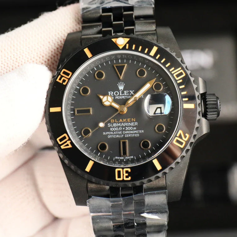 Rolex Watch Blaken 40mm Black Gold