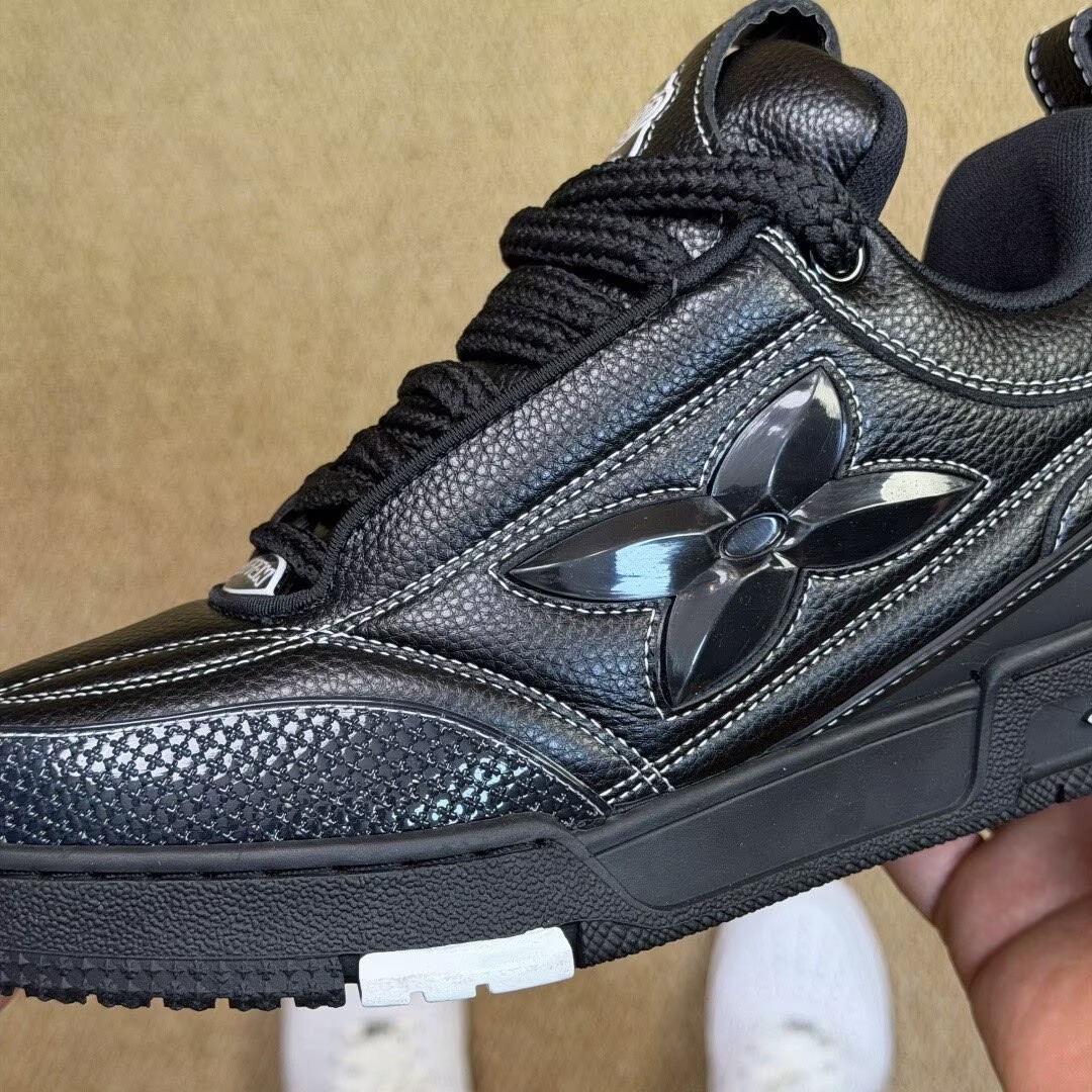 Loui Vuitto LV Skate Sneaker Black - CCSHOES