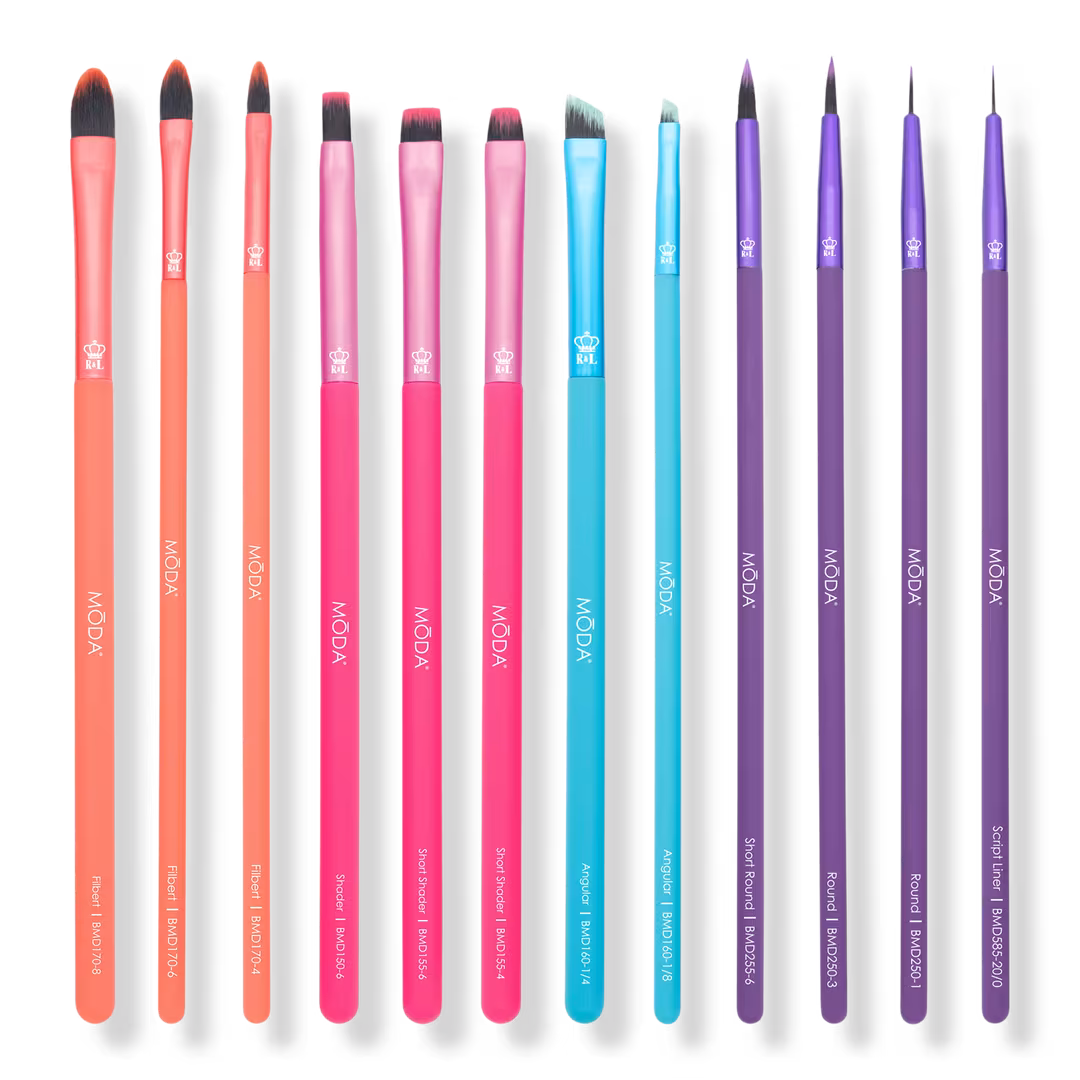 MŌDA  Bold Artistry Makeup Brush Kit