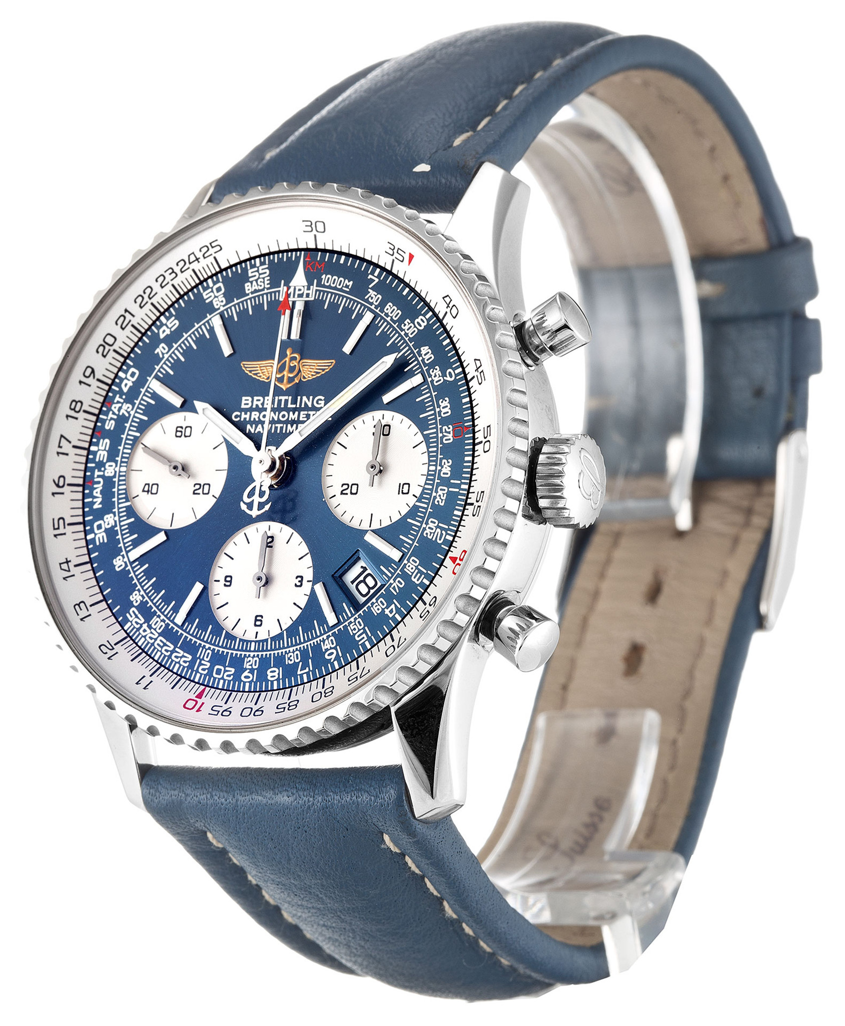 Replica Breitling Navitimer Blue Dial Stick Markers A23322