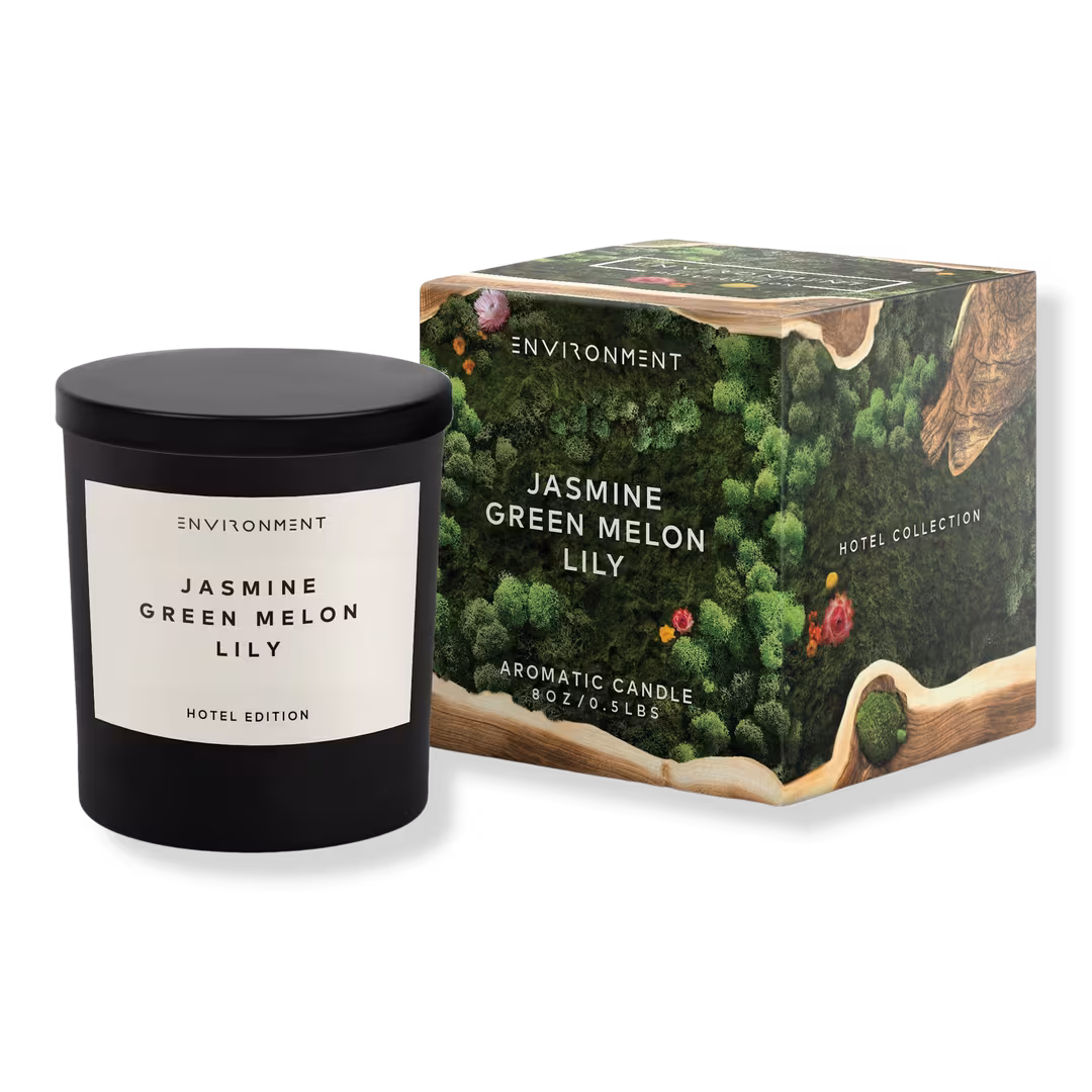 ENVIRONMENT  Jasmine Green Melon Lily Aromatic Candle