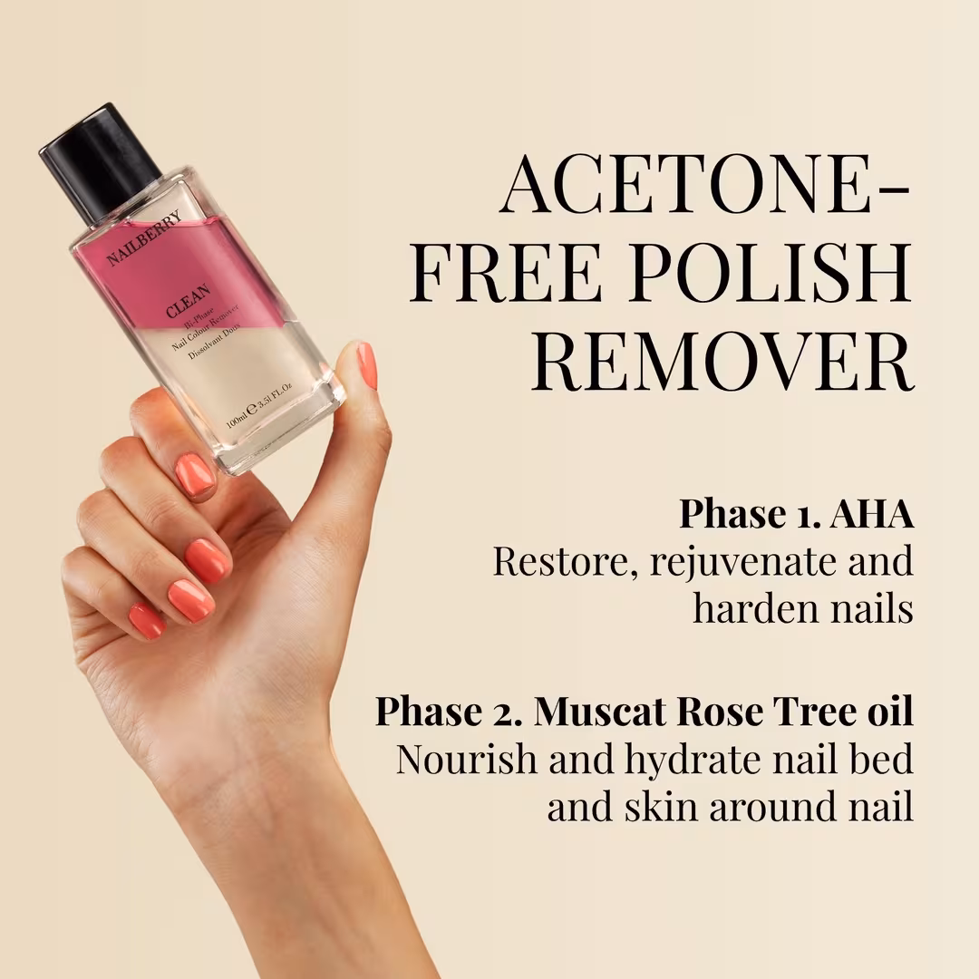 Nailberry  Nail Polish Remover Clean