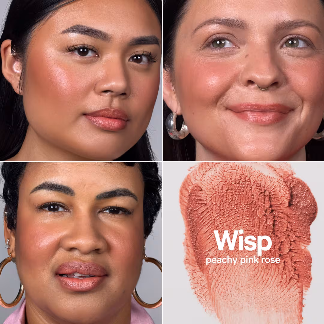 MILK MAKEUP  Lip + Cheek Cream Blush Stick and Lip Color (Blurred Finish)