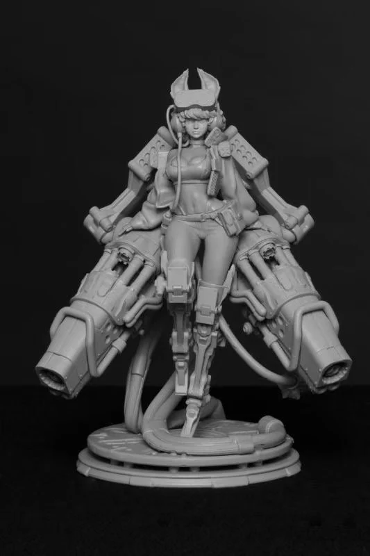 TRS Studio - OC Warrior Dog: Dual Guns Emily Wei | 原创 战争之犬：双枪艾米莉·薇