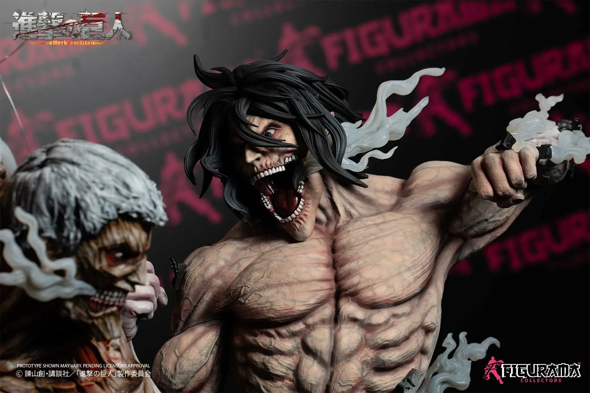 Attack on Titan - Armored vs. Attack Titan | Resin Statue | by Figurama
