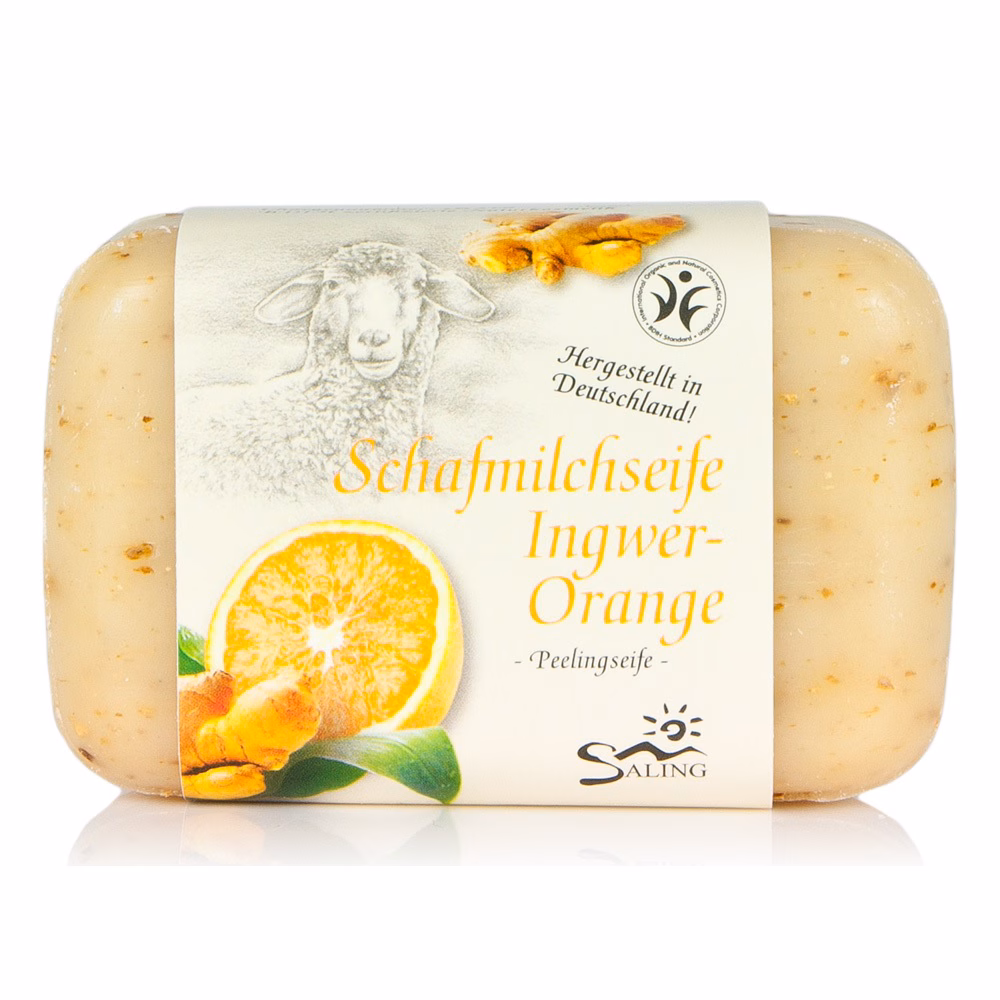 Schafmilchseife - Ingwer-Orange Peeling