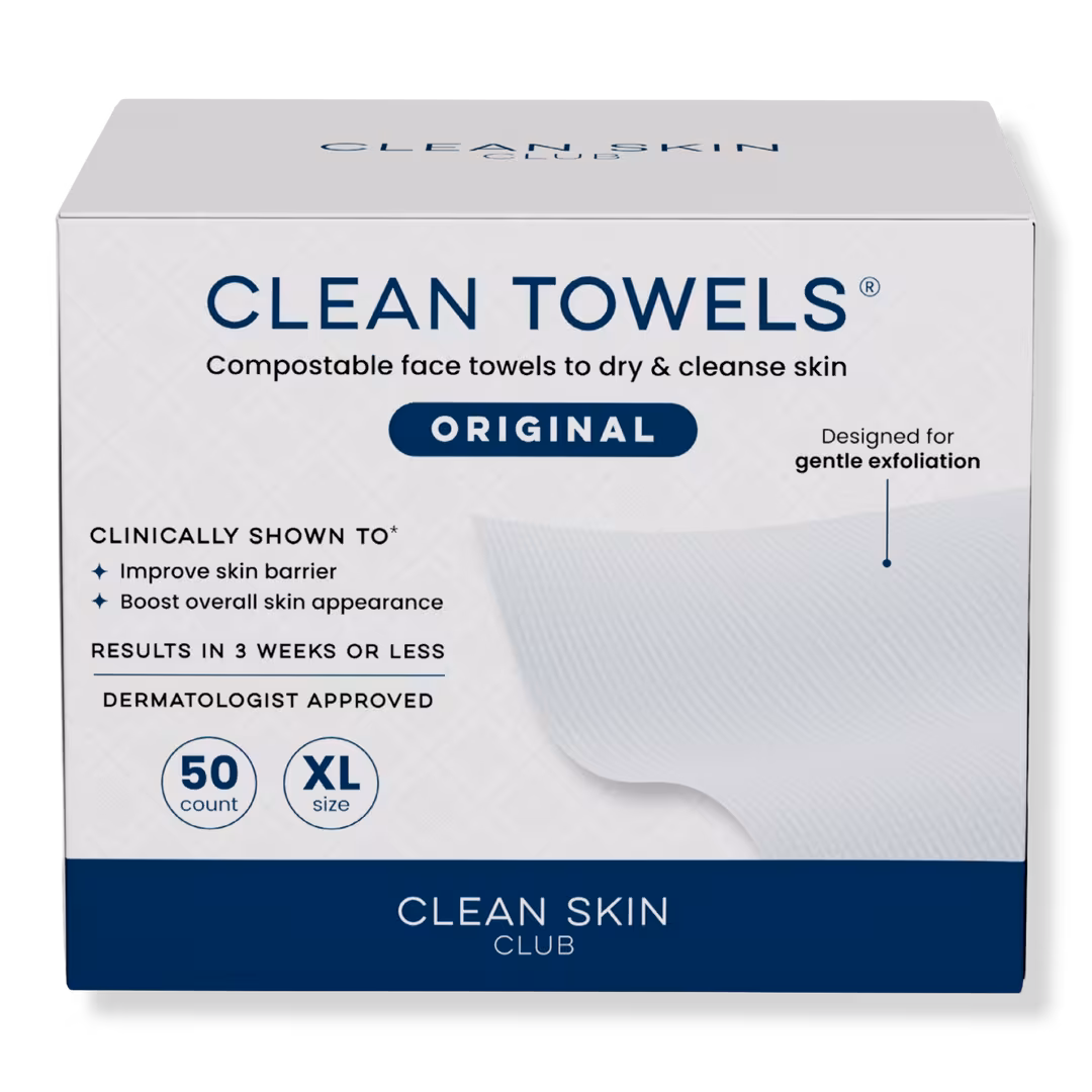 Clean Skin Club  Clean Towels Original Disposable Face Towels