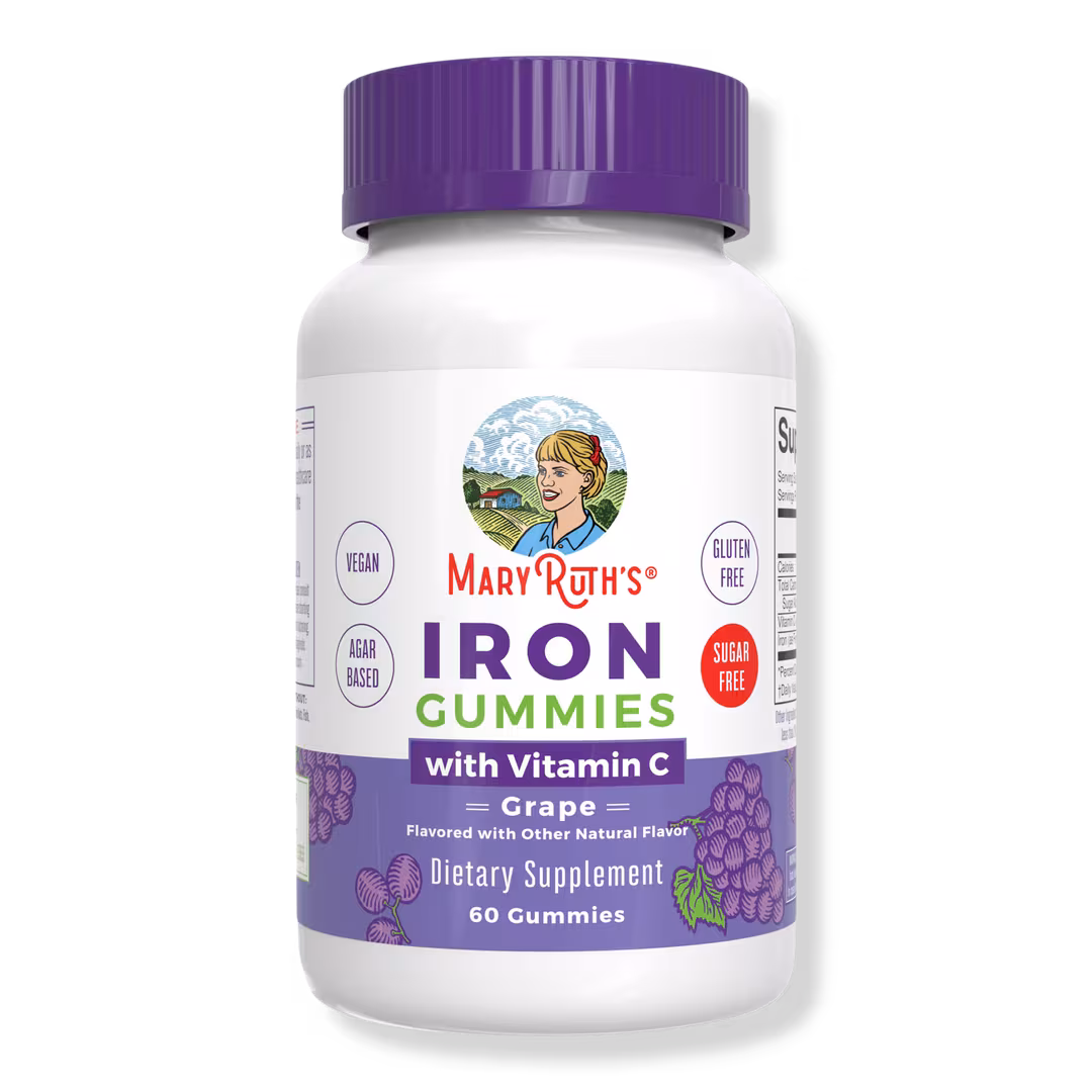 MaryRuth's  Iron Gummies Grape