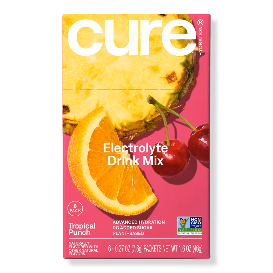 Cure Hydration  Electrolyte Drink Mix Tropical Punch