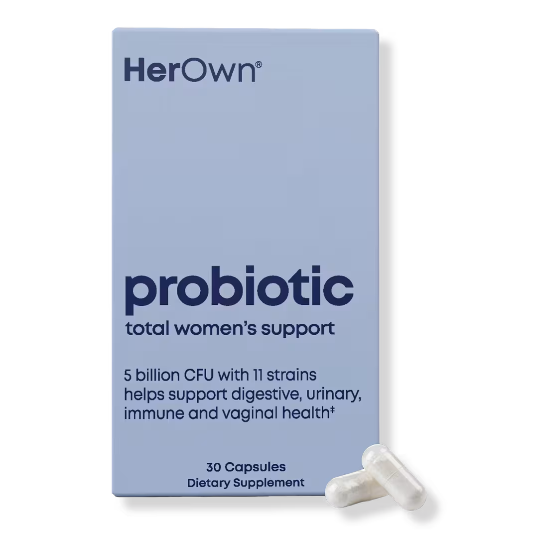 Her Own  Probiotic Capsules: Daily Probiotic for Digestive, Urinary and Vaginal Health