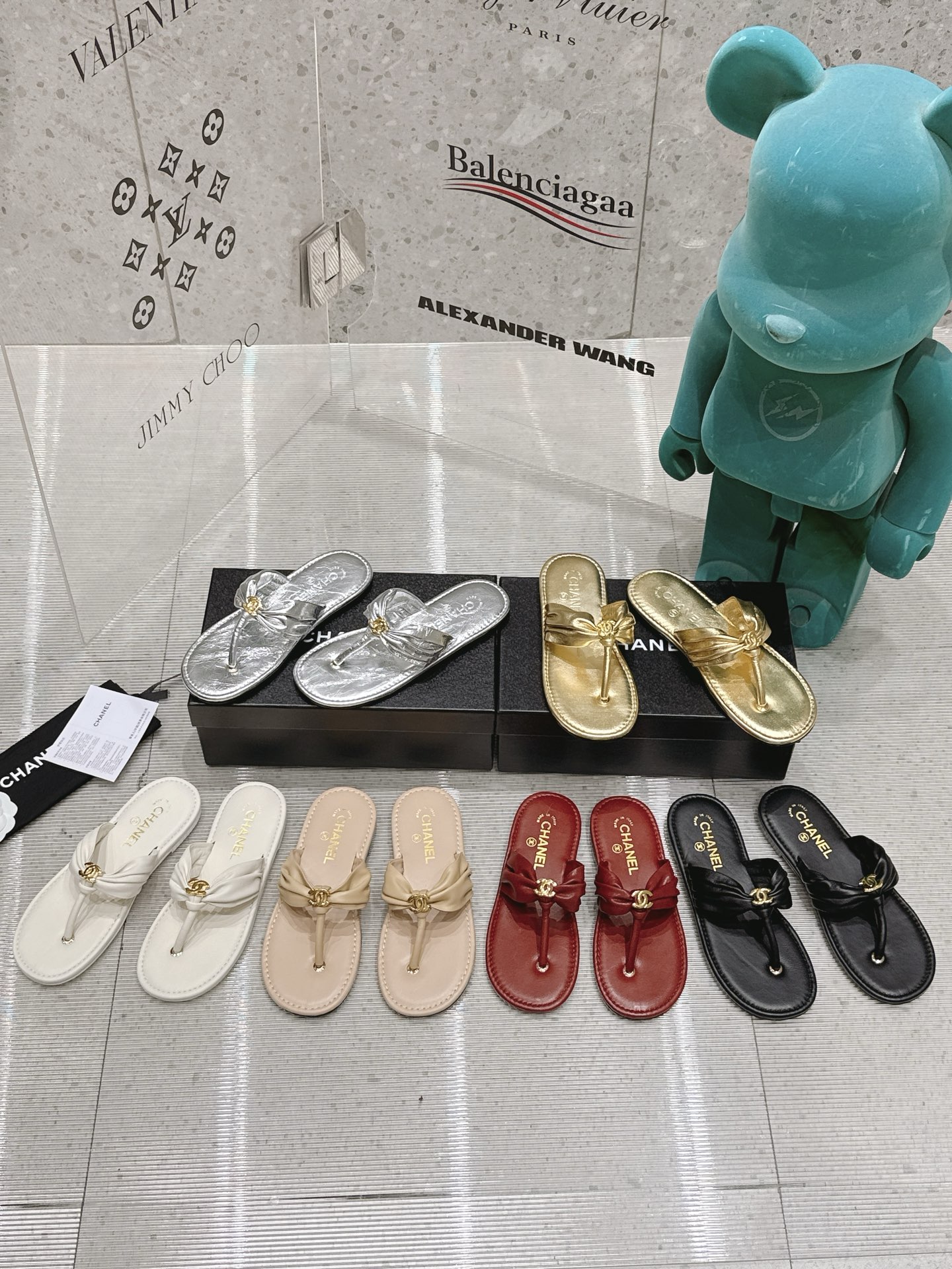 Chanel Thong Sandals