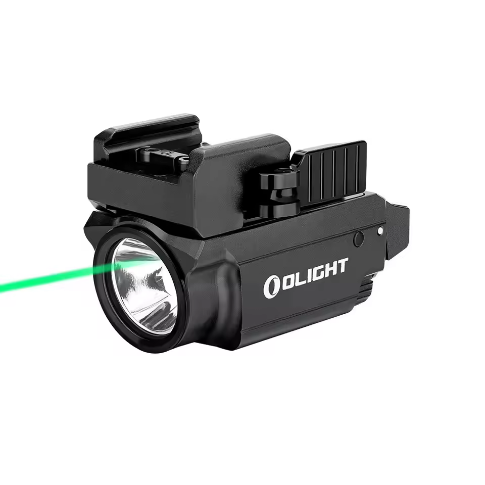 Olight Baldr Mini Tactical Light 600 Lumens & Green Laser Combo Rechargeable Flashllight
