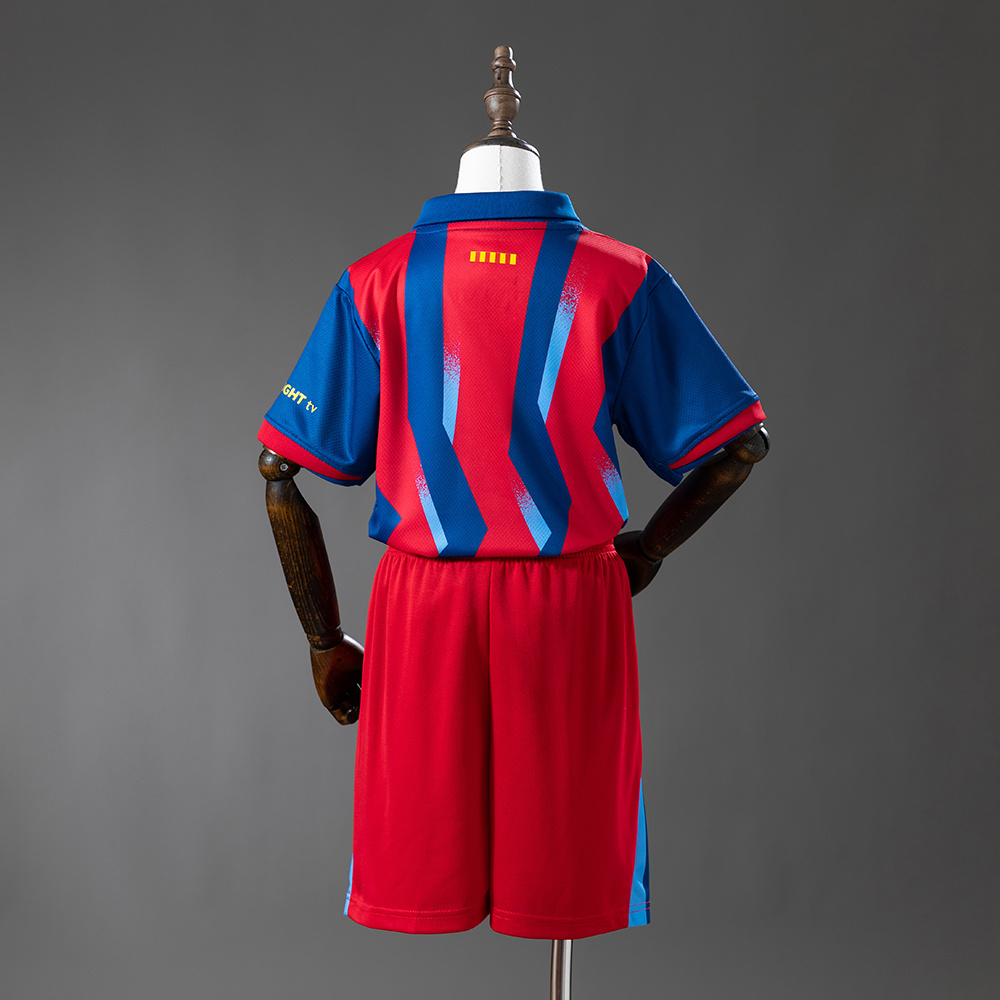 2025/2026 Barcelona Third Away Football Shirt (Kids Kit socks)