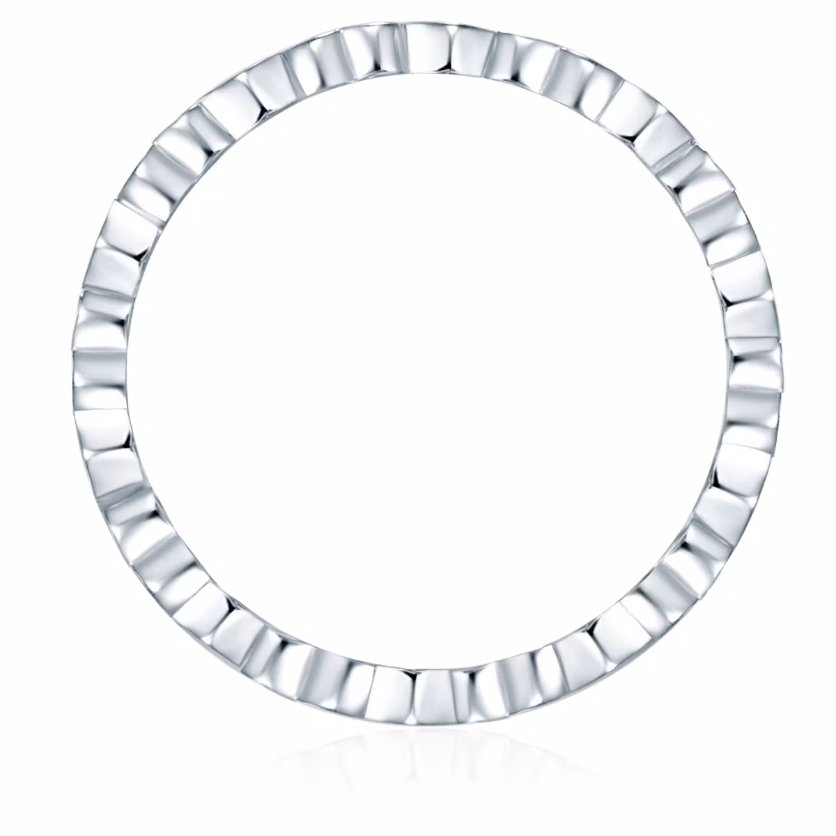 Ring Herz Sterling Silber Zirkonia in Silber