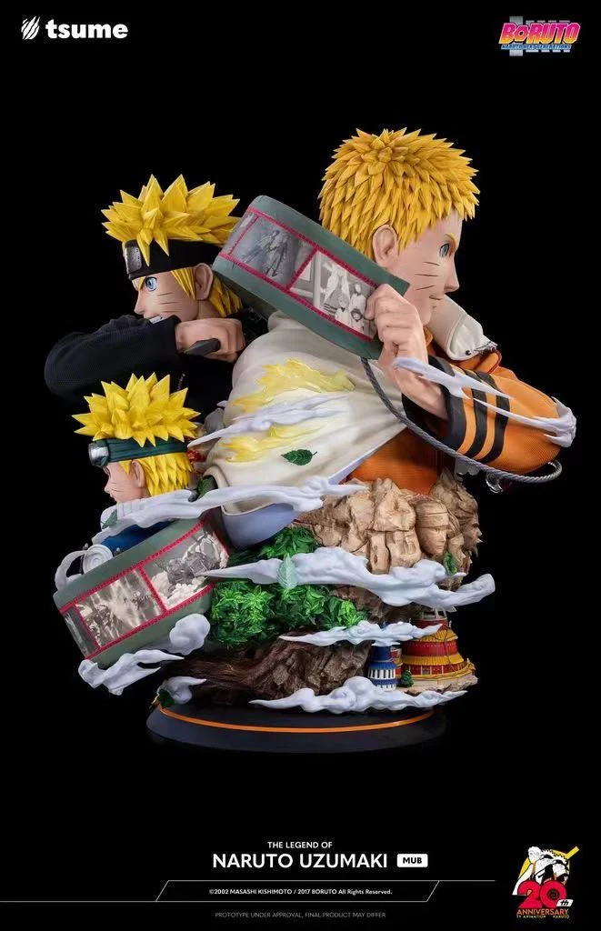 Tsume Studio - Licensed Naruto Uzumaki Bust | 版权漩涡鸣人胸像