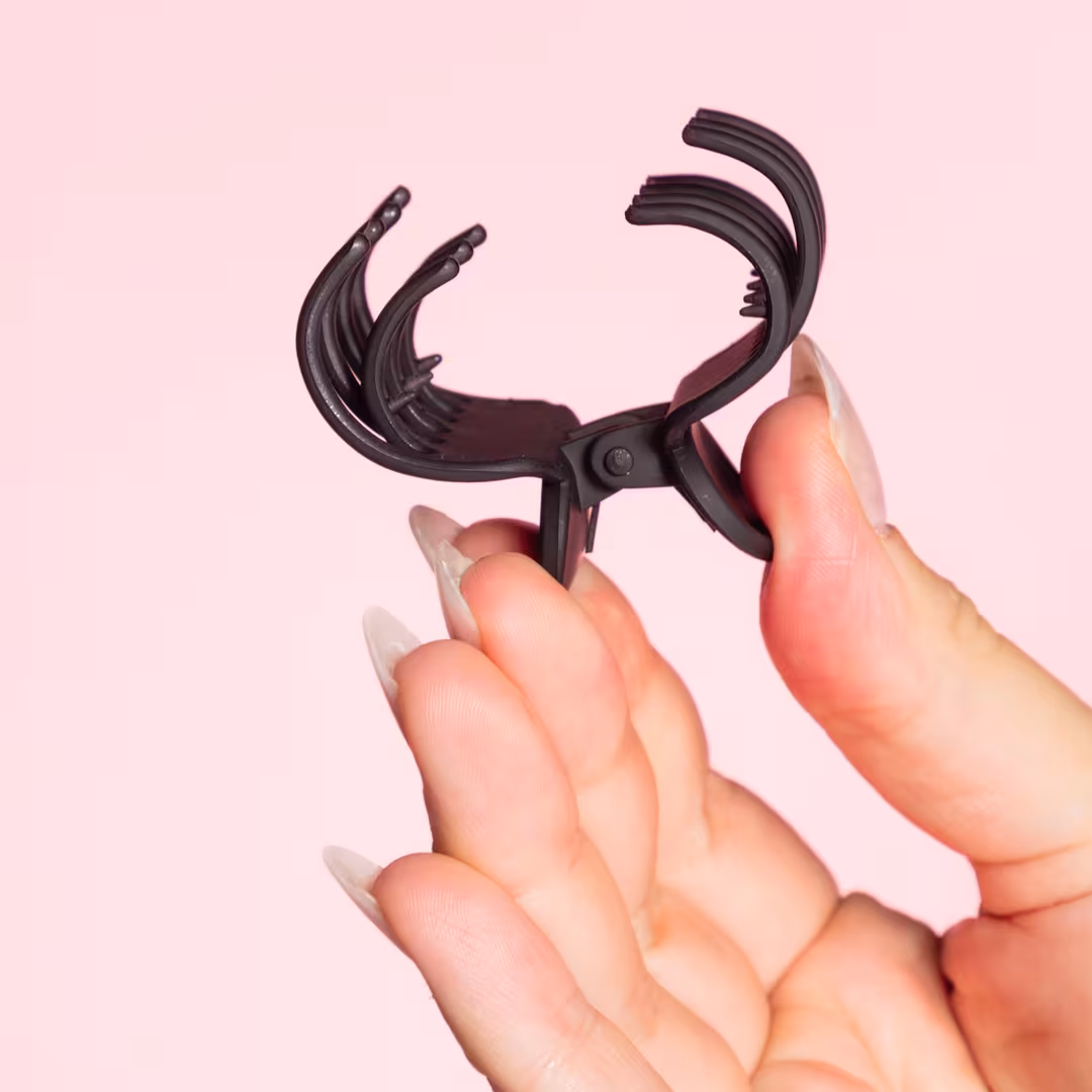 GIMME beauty  Fine Hair Double Teeth Claw Clip