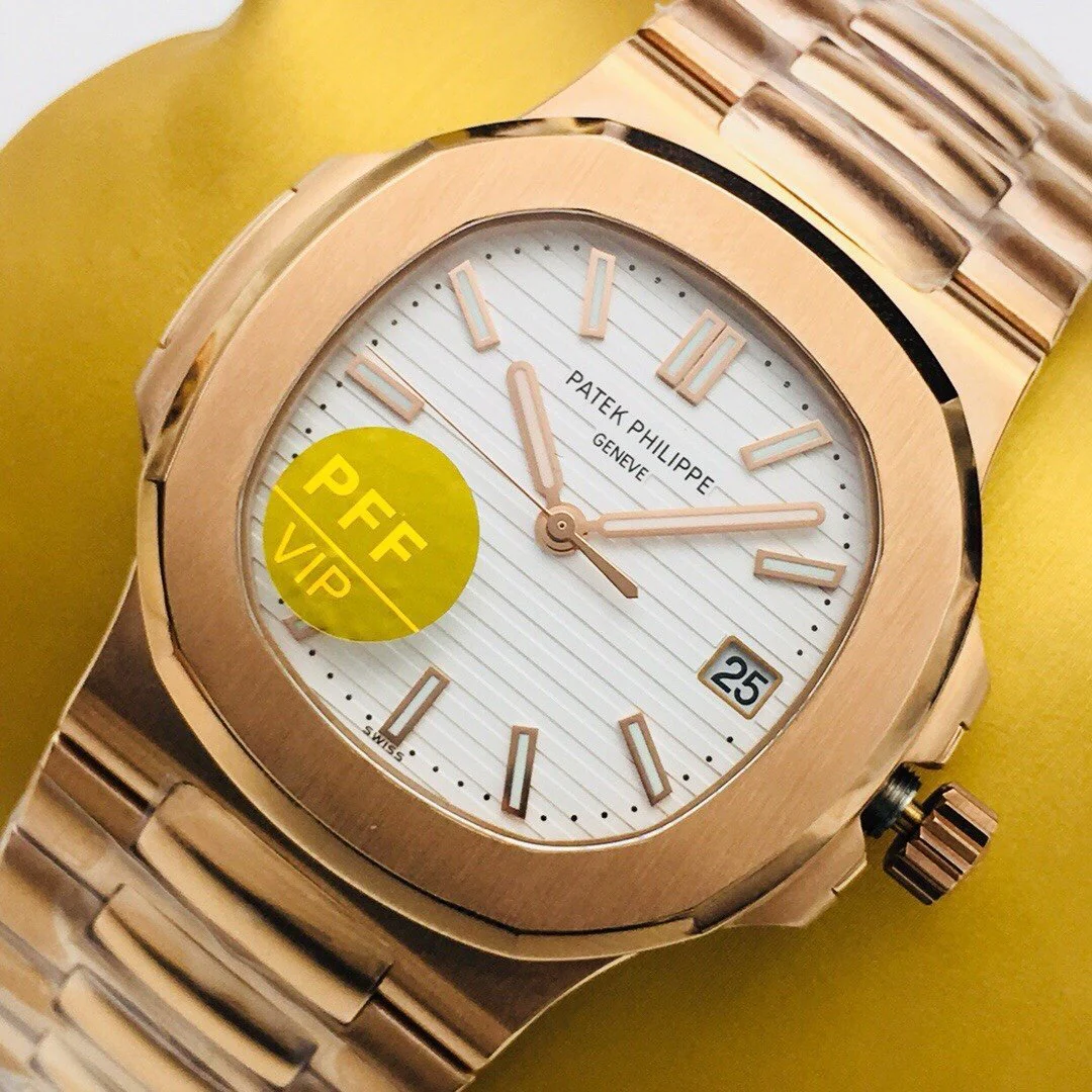 PATEK Watch NAUTILUS 5711 ROSE GOLD WHITE DIAL