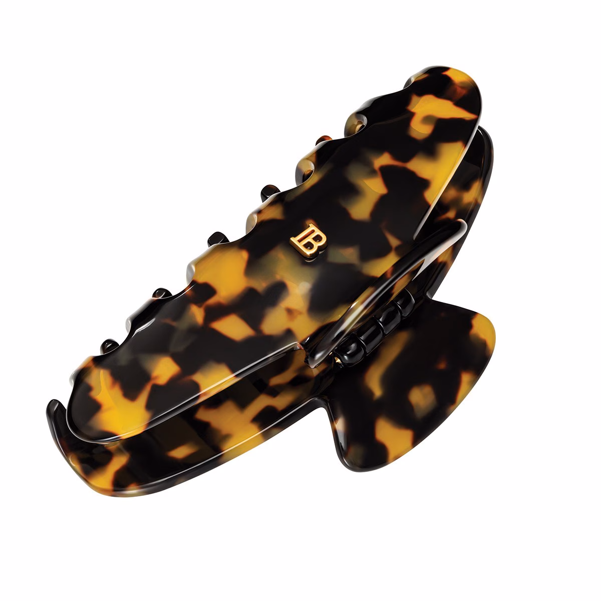 HC Cellulose Acetate Pince à cheveux Large Tortoise Shell