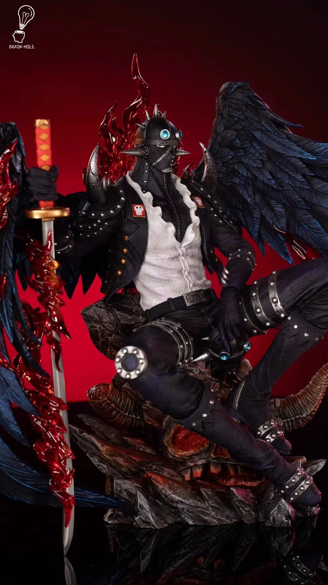 Brain Hole Studio - Sitting Pose All Star King | 坐姿 炎灾烬